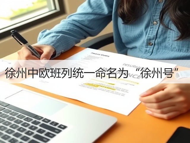 徐州中欧班列统一命名为“徐州号”(图1) 徐州中欧班列统一命名为“徐州号”(图1)