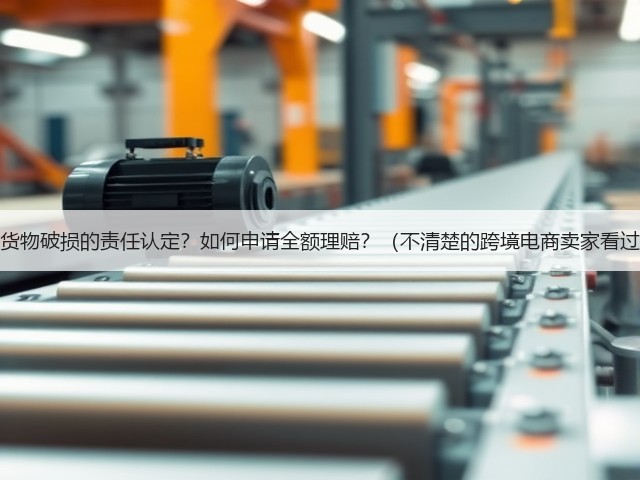海运货物破损的责任认定？如何申请全额理赔？（不清楚的跨境电商卖家看过来）(图1)