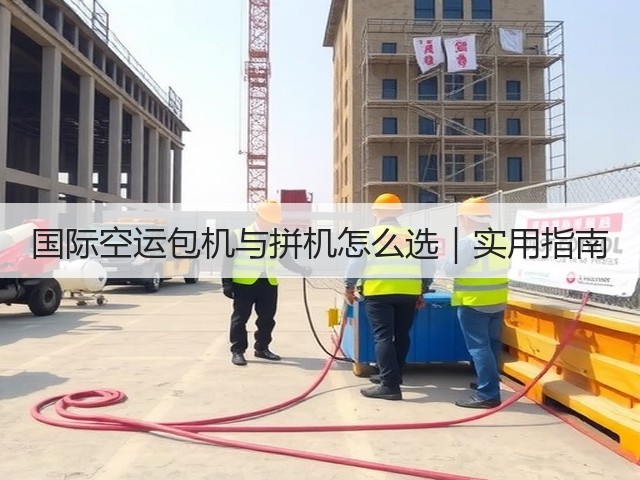 国际空运包机与拼机怎么选｜实用指南(图1)