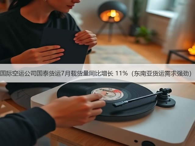 国际空运公司国泰货运7月载货量同比增长 11%(东南亚货运需求强劲)(图1) 国际空运公司国泰货运7月载货量同比增长 11%(东南亚货运需求强劲)(图1)