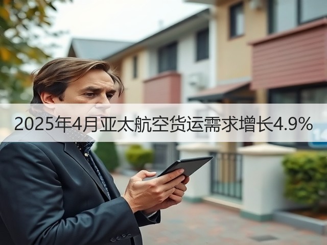 2025年4月亚太航空货运需求增长4.9%(图2) 2025年4月亚太航空货运需求增长4.9%(图2)