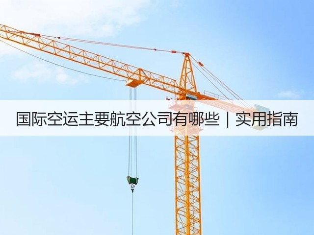国际空运主要航空公司有哪些|实用指南(图2) 国际空运主要航空公司有哪些|实用指南(图2)