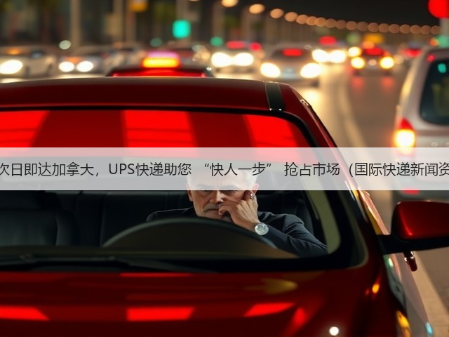 最快次日即达加拿大，UPS快递助您 “快人一步” 抢占市场（国际快递新闻资讯）(图1)