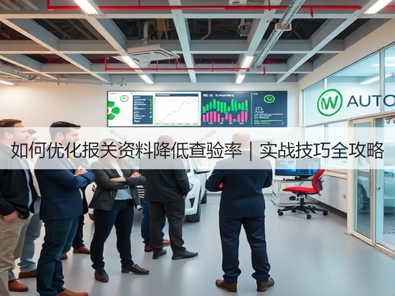 如何优化报关资料降低查验率｜实战技巧全攻略