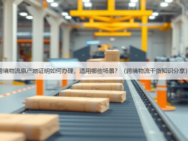 跨境物流原产地证明如何办理,适用哪些场景?(跨境物流干货知识分享)(图2) 跨境物流原产地证明如何办理,适用哪些场景?(跨境物流干货知识分享)(图2)