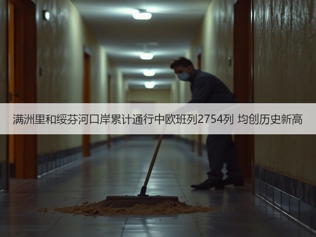 满洲里和绥芬河口岸累计通行中欧班列2754列 均创历史新高(图1) 满洲里和绥芬河口岸累计通行中欧班列2754列 均创历史新高(图1)