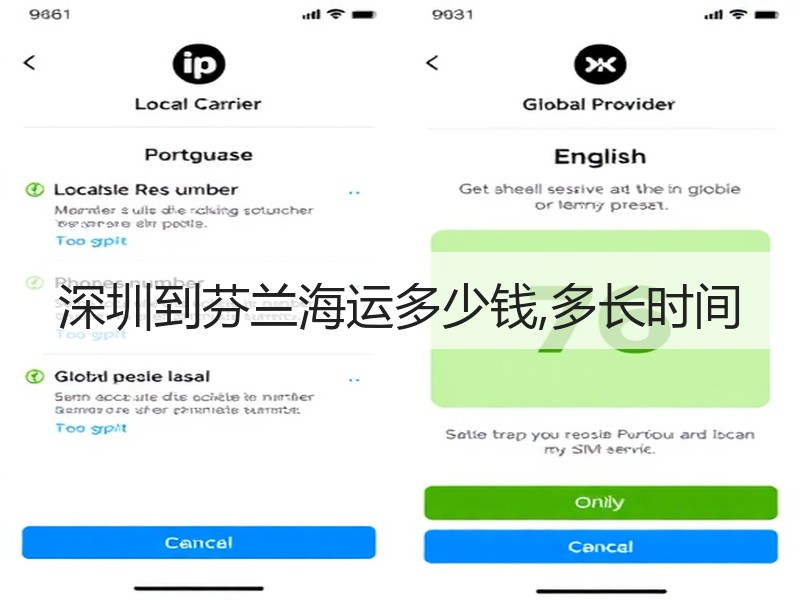深圳到芬兰海运多少钱,多长时间