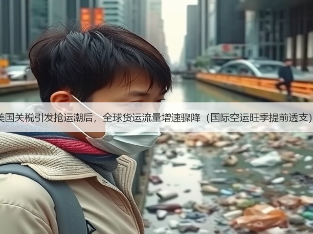美国关税引发抢运潮后，全球货运流量增速骤降（国际空运旺季提前透支）(图2)