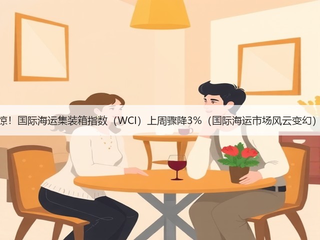 惊!国际海运集装箱指数(WCI)上周骤降3%(国际海运市场风云变幻)(图1) 惊!国际海运集装箱指数(WCI)上周骤降3%(国际海运市场风云变幻)(图1)