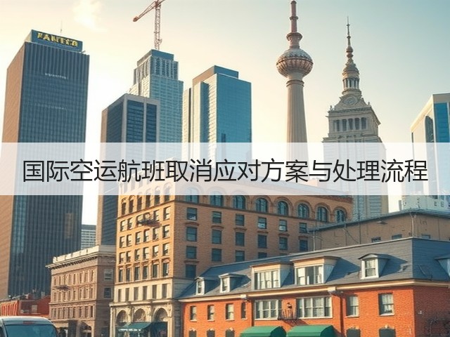 国际空运航班取消应对方案与处理流程(图2) 国际空运航班取消应对方案与处理流程(图2)