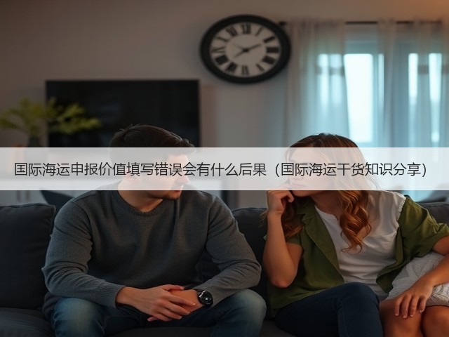 国际海运申报价值填写错误会有什么后果(国际海运干货知识分享)(图3) 国际海运申报价值填写错误会有什么后果(国际海运干货知识分享)(图3)