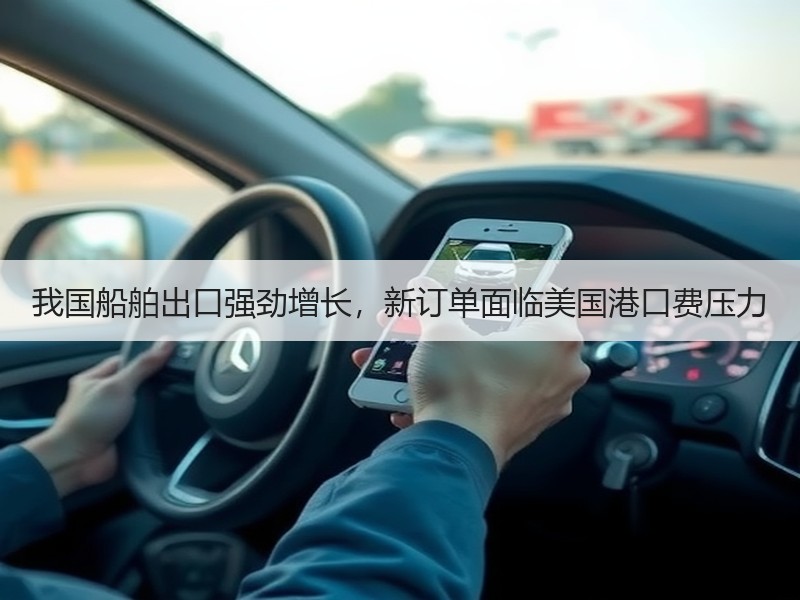 我国船舶出口强劲增长，新订单面临美国港口费压力