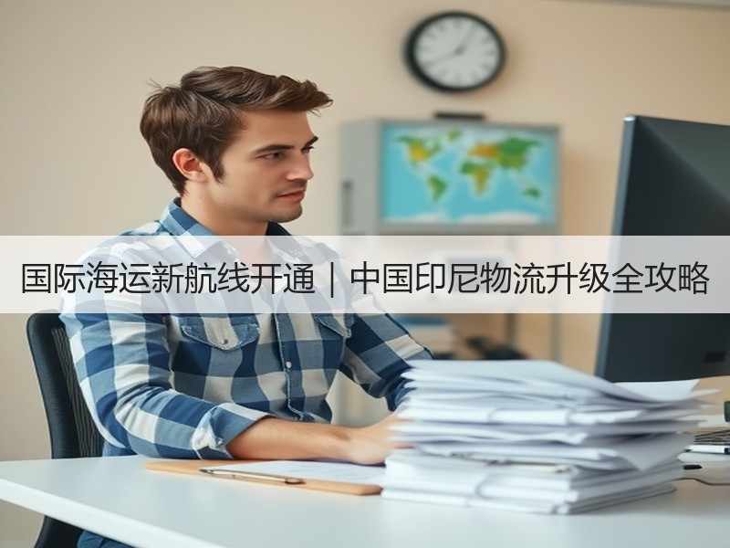 国际海运新航线开通|中国印尼物流升级全攻略 国际海运新航线开通|中国印尼物流升级全攻略