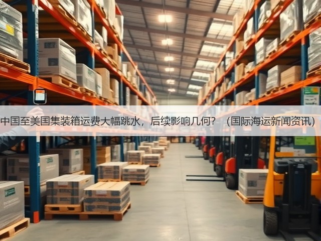 中国至美国集装箱运费大幅跳水，后续影响几何？（国际海运新闻资讯）(图1)