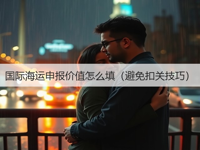 国际海运申报价值怎么填(避免扣关技巧)(图1) 国际海运申报价值怎么填(避免扣关技巧)(图1)