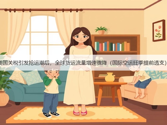 美国关税引发抢运潮后,全球货运流量增速骤降(国际空运旺季提前透支)(图2) 美国关税引发抢运潮后,全球货运流量增速骤降(国际空运旺季提前透支)(图2)