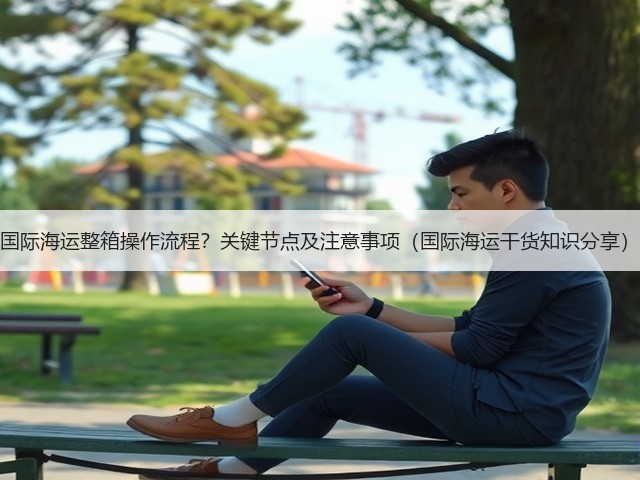 国际海运整箱操作流程?关键节点及注意事项(国际海运干货知识分享)(图3) 国际海运整箱操作流程?关键节点及注意事项(国际海运干货知识分享)(图3)
