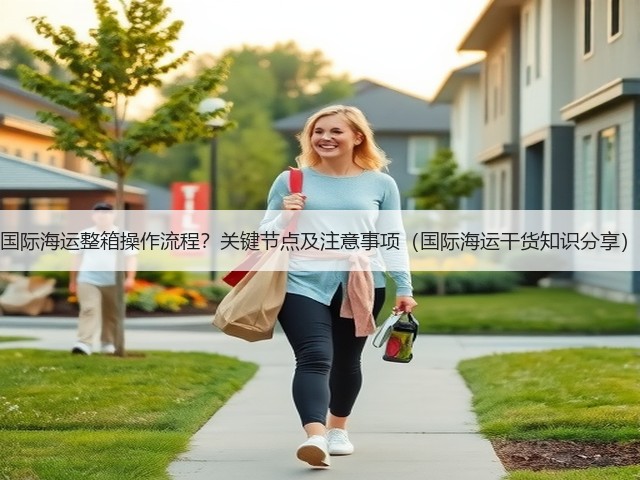 国际海运整箱操作流程?关键节点及注意事项(国际海运干货知识分享)(图2) 国际海运整箱操作流程?关键节点及注意事项(国际海运干货知识分享)(图2)