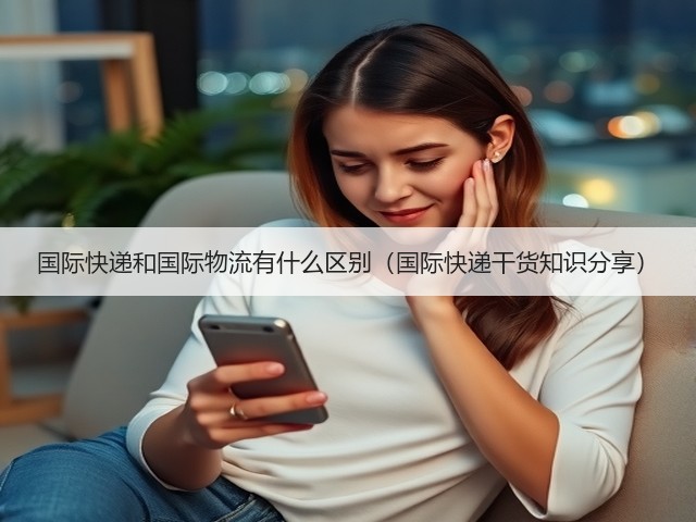 国际快递和国际物流有什么区别(国际快递干货知识分享)(图1) 国际快递和国际物流有什么区别(国际快递干货知识分享)(图1)