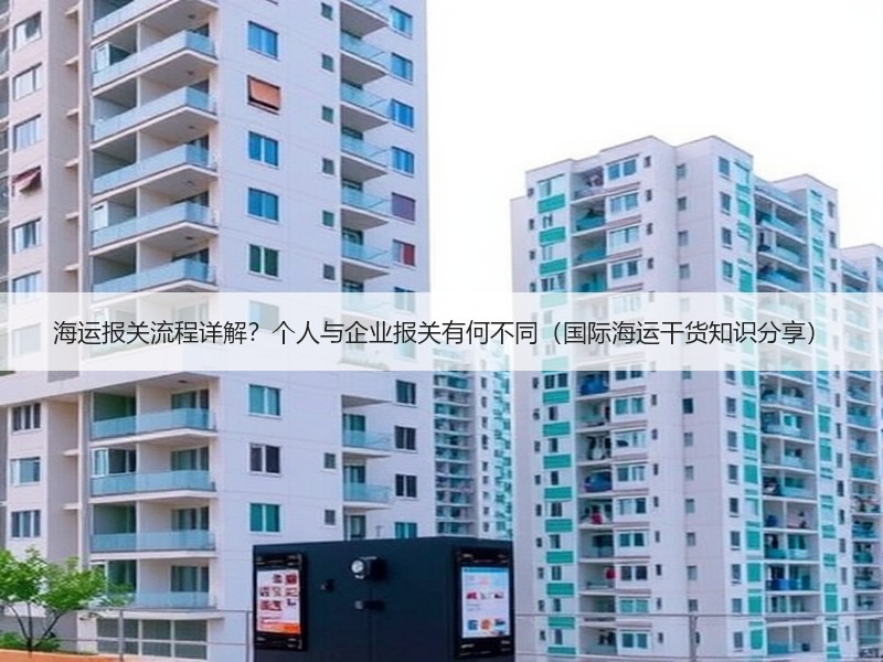 海运报关流程详解？个人与企业报关有何不同（国际海运干货知识分享）