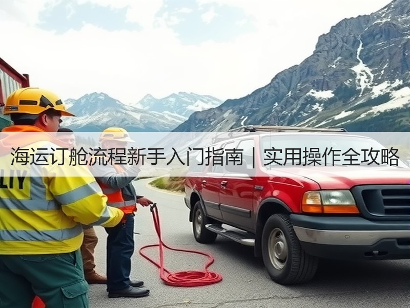 海运订舱流程新手入门指南｜实用操作全攻略