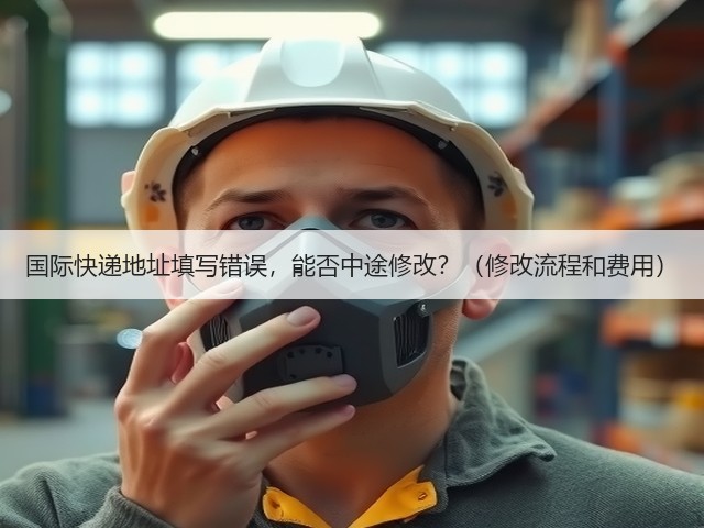 国际快递地址填写错误,能否中途修改?(修改流程和费用)(图3) 国际快递地址填写错误,能否中途修改?(修改流程和费用)(图3)
