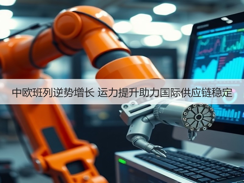 中欧班列逆势增长 运力提升助力国际供应链稳定 中欧班列逆势增长 运力提升助力国际供应链稳定