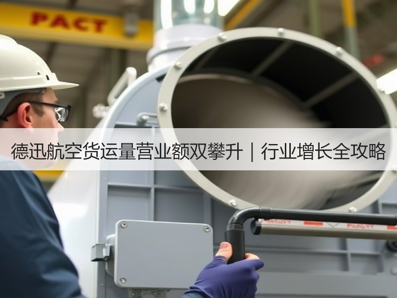 德迅航空货运量营业额双攀升|行业增长全攻略 德迅航空货运量营业额双攀升|行业增长全攻略