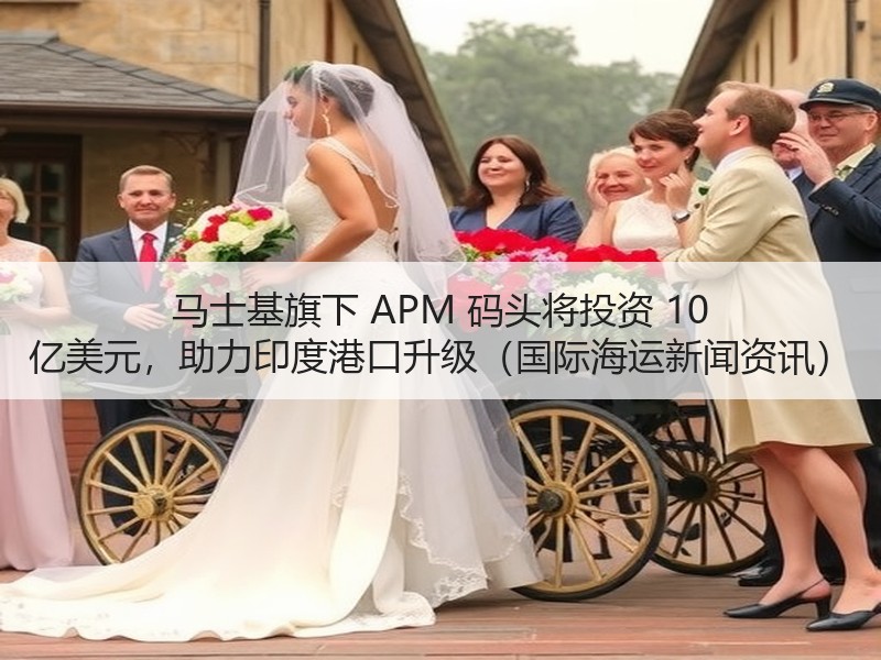 马士基旗下 APM 码头将投资 10 亿美元，助力印度港口升级（国际海运新闻资讯）