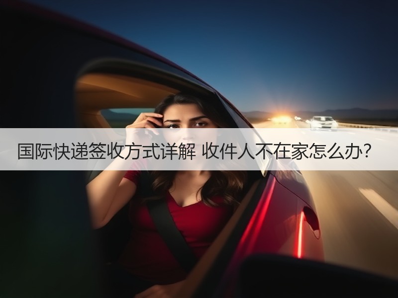 国际快递签收方式详解 收件人不在家怎么办？