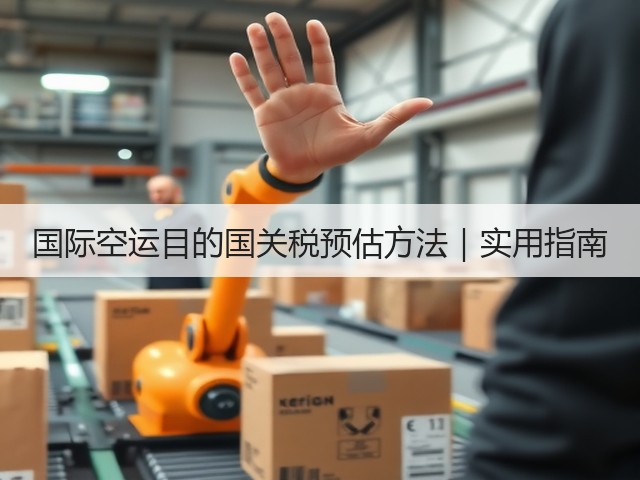 国际空运目的国关税预估方法|实用指南(图1) 国际空运目的国关税预估方法|实用指南(图1)