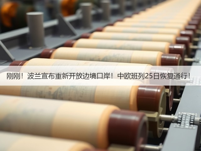 刚刚!波兰宣布重新开放边境口岸!中欧班列25日恢复通行!(图2) 刚刚!波兰宣布重新开放边境口岸!中欧班列25日恢复通行!(图2)