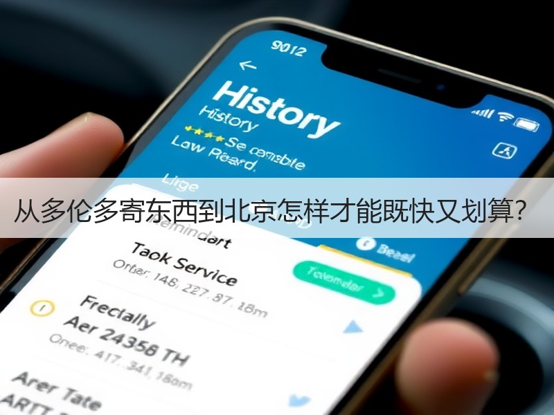 从多伦多寄东西到北京怎样才能既快又划算？