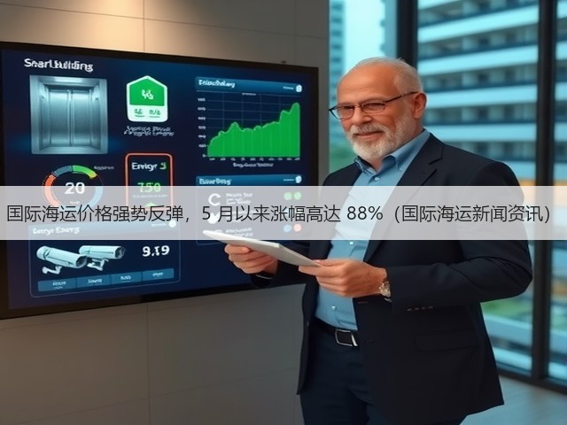 国际海运价格强势反弹，5 月以来涨幅高达 88%（国际海运新闻资讯）(图3)