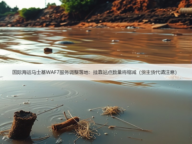 国际海运马士基WAF7服务调整落地：挂靠站点数量将缩减（货主货代请注意）