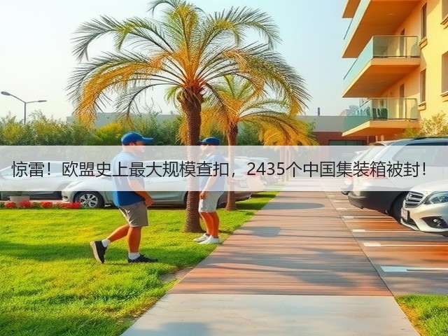 惊雷!欧盟史上最大规模查扣,2435个中国集装箱被封!(图1) 惊雷!欧盟史上最大规模查扣,2435个中国集装箱被封!(图1)