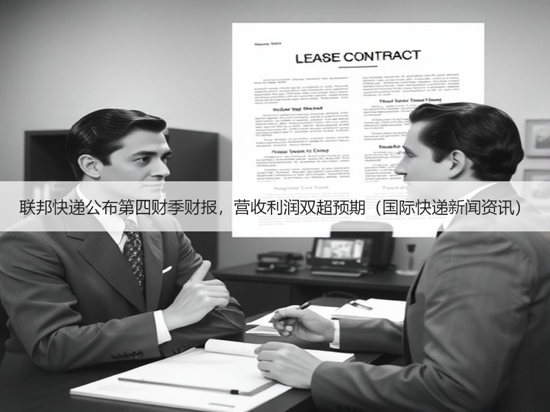 联邦快递公布第四财季财报，营收利润双超预期（国际快递新闻资讯）