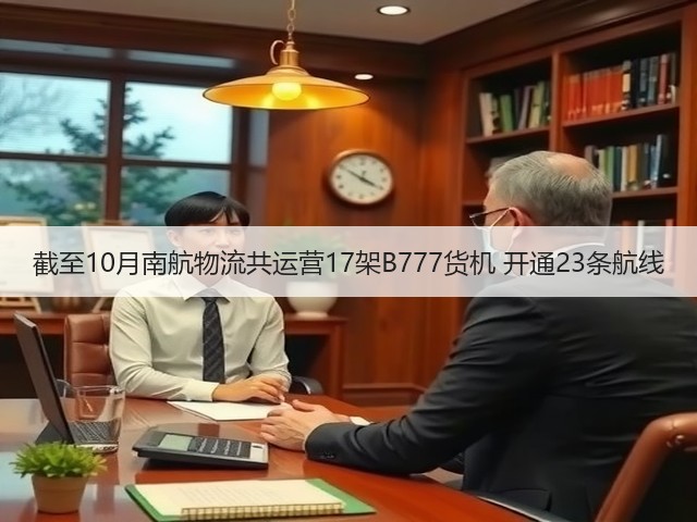 截至10月南航物流共运营17架B777货机 开通23条航线(图1) 截至10月南航物流共运营17架B777货机 开通23条航线(图1)