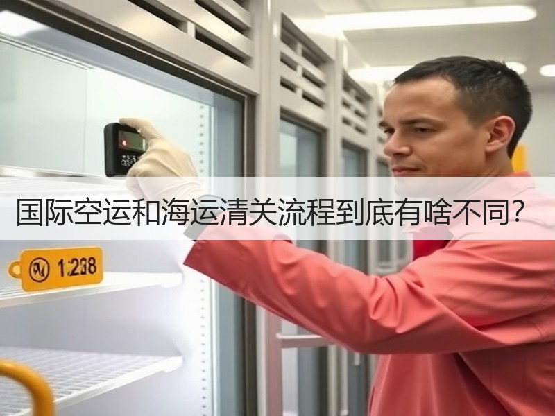 国际空运和海运清关流程到底有啥不同？