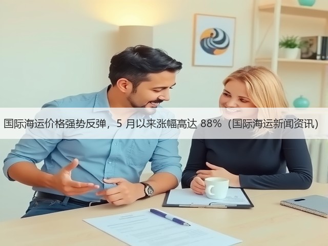 国际海运价格强势反弹，5 月以来涨幅高达 88%（国际海运新闻资讯）(图2)