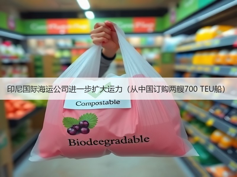 印尼国际海运公司进一步扩大运力（从中国订购两艘700 TEU船）