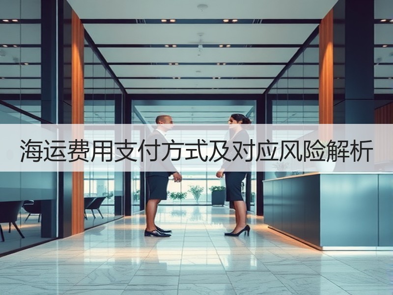 海运费用支付方式及对应风险解析