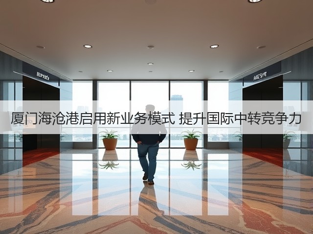 厦门海沧港启用新业务模式 提升国际中转竞争力(图3)
