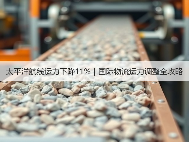 太平洋航线运力下降11%|国际物流运力调整全攻略(图1) 太平洋航线运力下降11%|国际物流运力调整全攻略(图1)