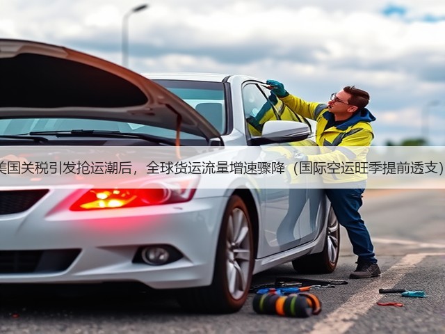 美国关税引发抢运潮后，全球货运流量增速骤降（国际空运旺季提前透支）(图2)