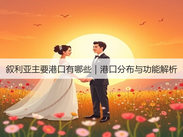 叙利亚主要港口有哪些|港口分布与功能解析(图2) 叙利亚主要港口有哪些|港口分布与功能解析(图2)