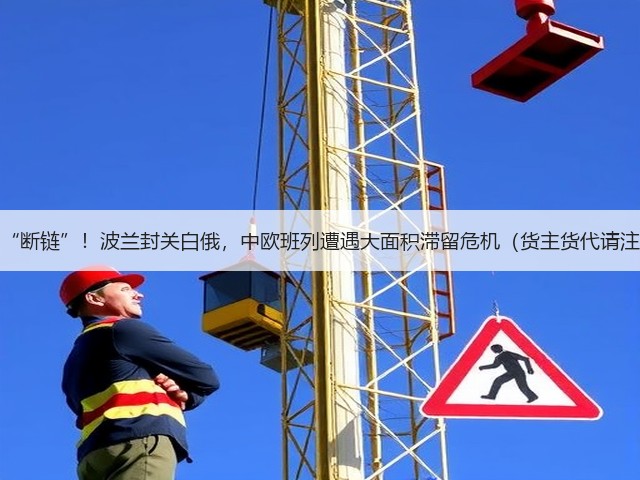 边境“断链”！波兰封关白俄，中欧班列遭遇大面积滞留危机（货主货代请注意）(图3)