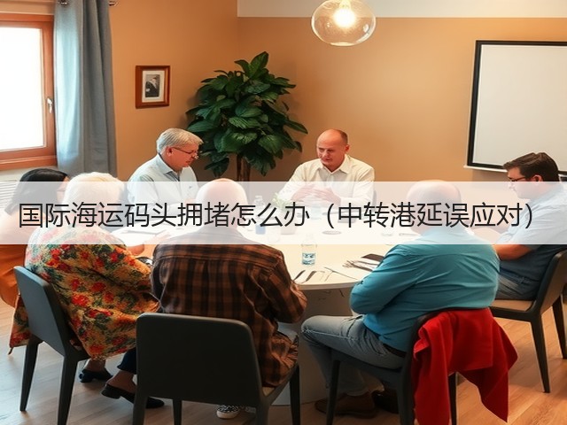 国际海运码头拥堵怎么办（中转港延误应对）(图1)