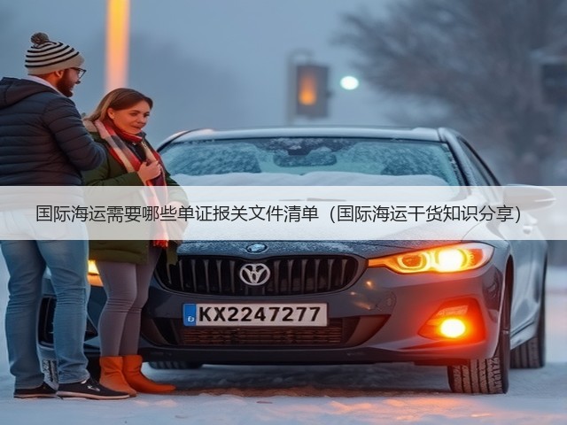国际海运需要哪些单证报关文件清单(国际海运干货知识分享)(图3) 国际海运需要哪些单证报关文件清单(国际海运干货知识分享)(图3)