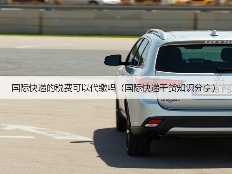 国际快递的税费可以代缴吗（国际快递干货知识分享）